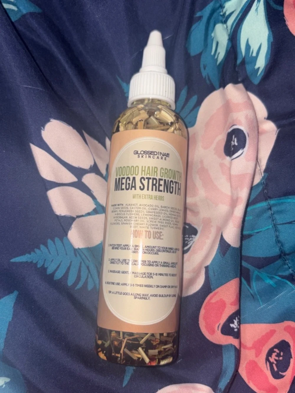 Voodoo hair growth oil